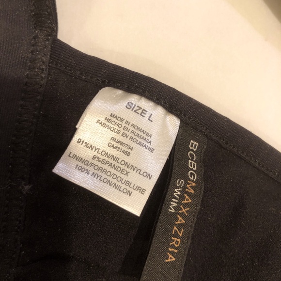 BCBGMaxAzria Large Triangle Ruffled Bikini Top - Picture 3 of 3